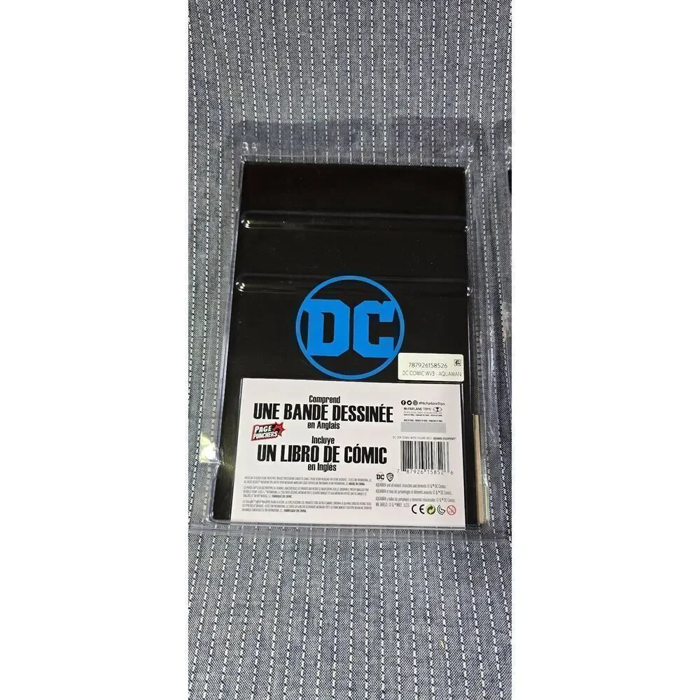 Aquaman Flashpoint and Superman Rebirth Page Punchers 3-Inch Figure & Comic